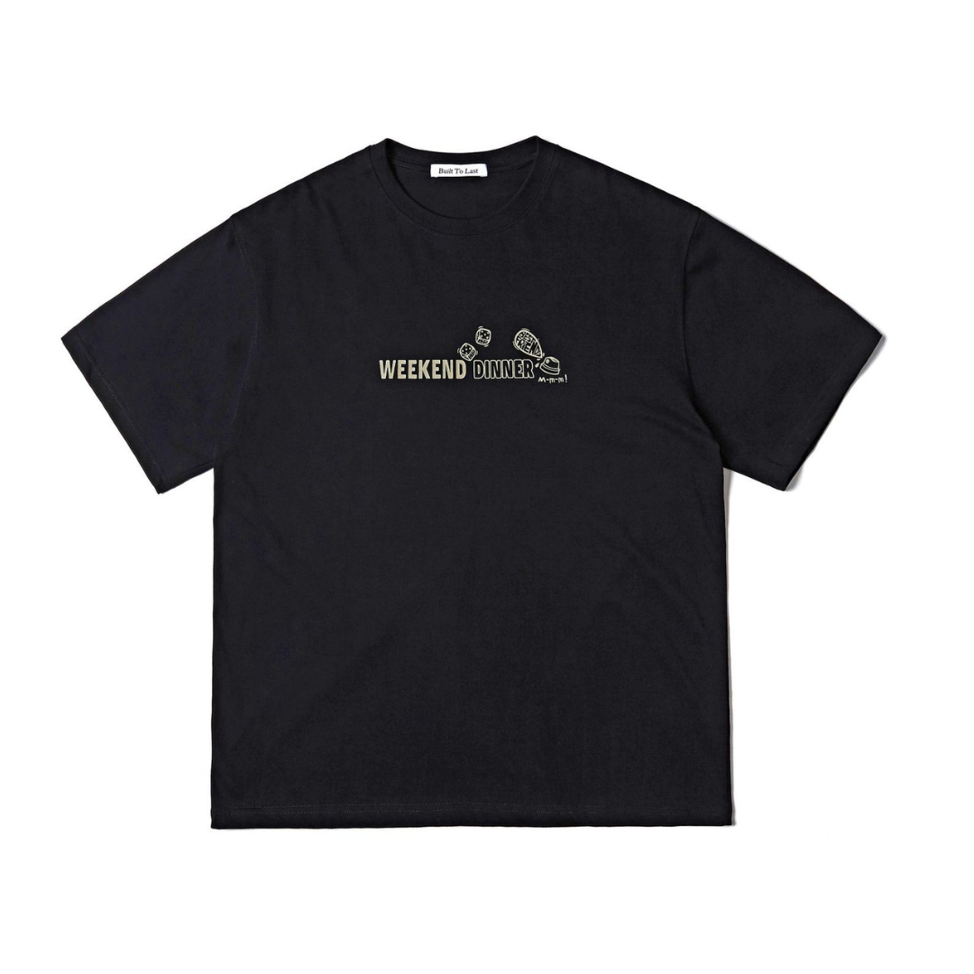 【WEEKEND DINNER】プリントTシャツ N280