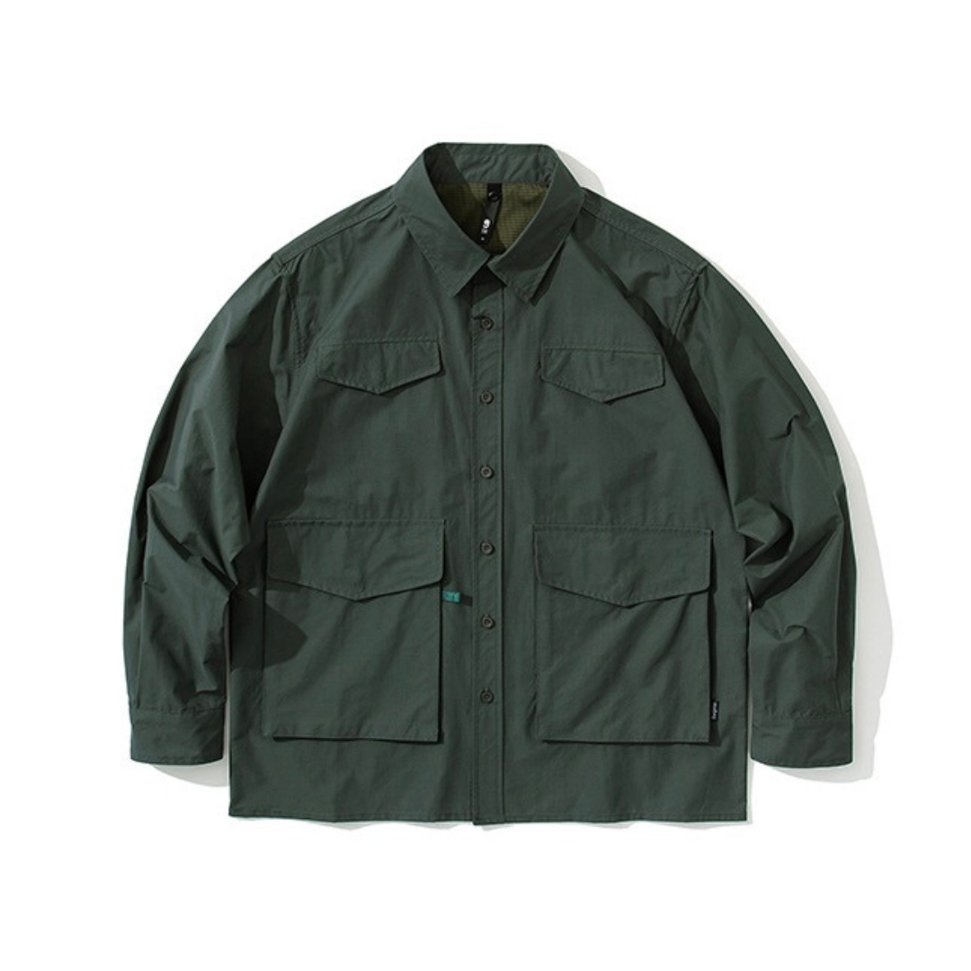 Cotton nylon M65 shirt jacket N238