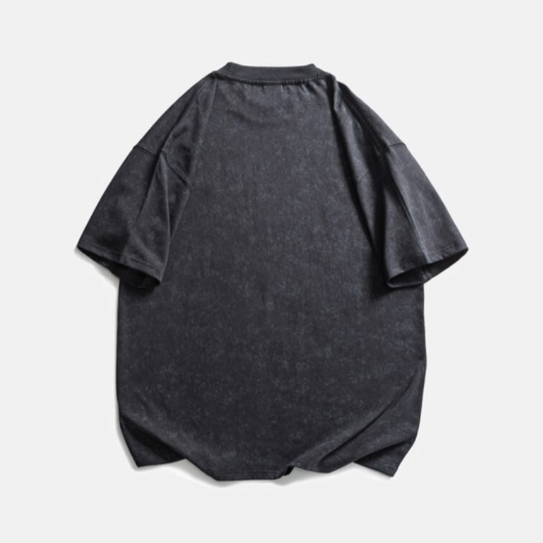 (Planetmusic)プリント フェードカラーTシャツ N230