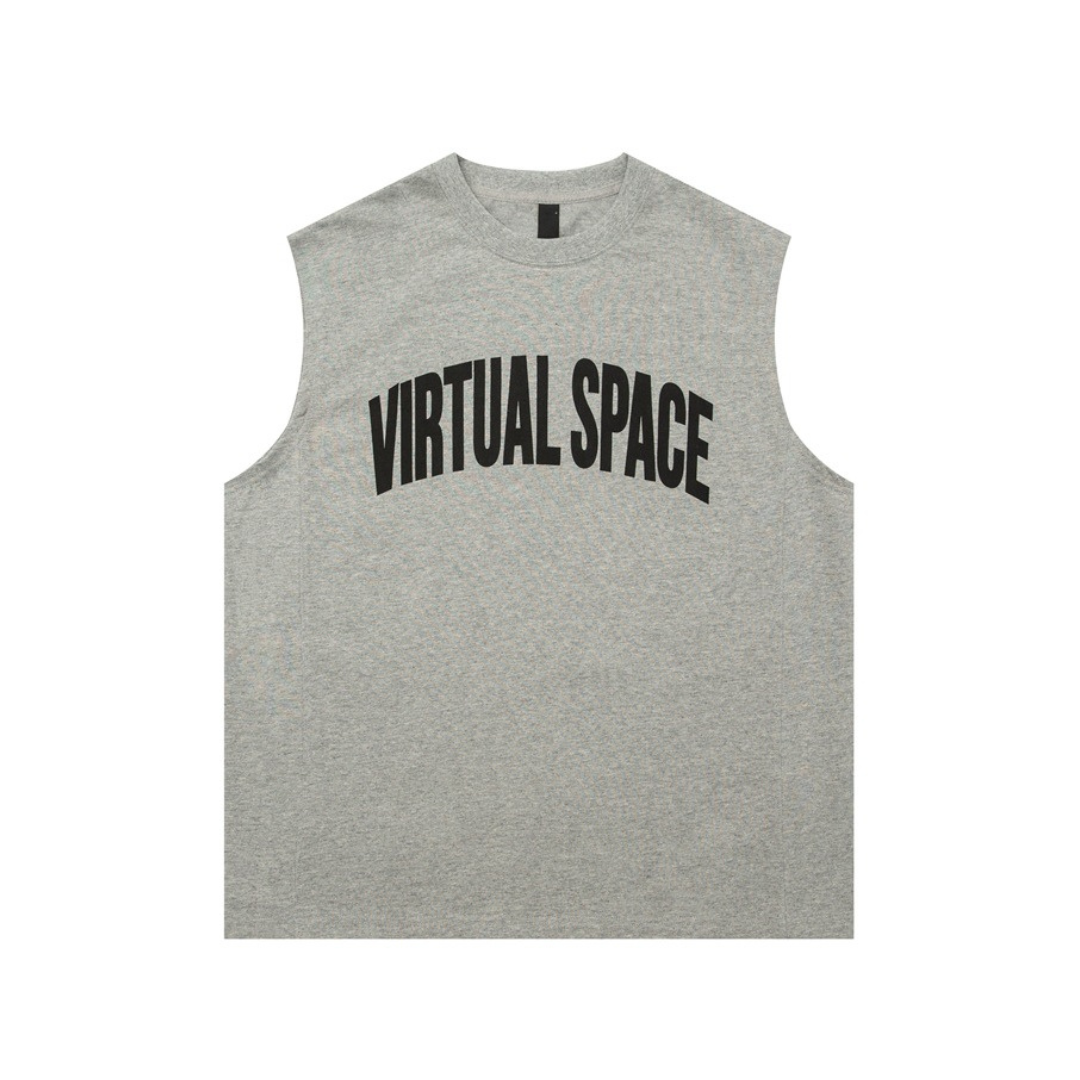 【VIRTUAL SPACE】ノースリーブ Tシャツ N490