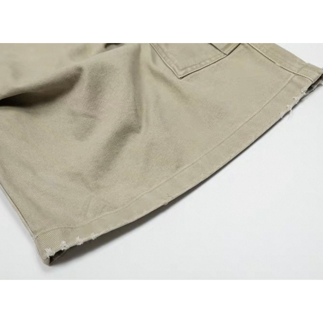 コットンツイル クロッブド カーゴパンツ N512