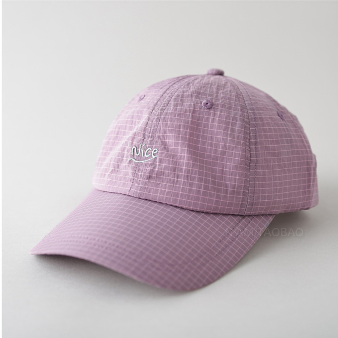 【Nice】リップストップ 6パネル キャップ N473