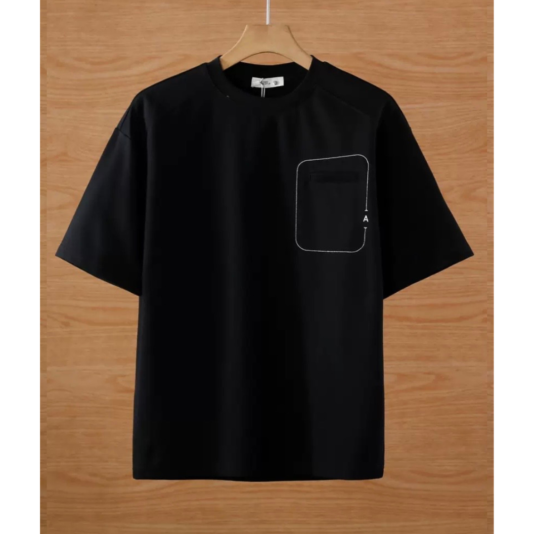 ラインポケット コットンポリ Tシャツ N1455
