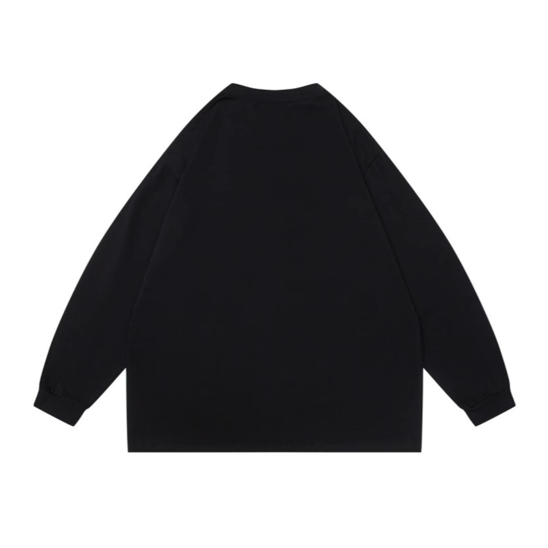 CHEMICAL REACTION ロゴプリント 長袖Tシャツ N105