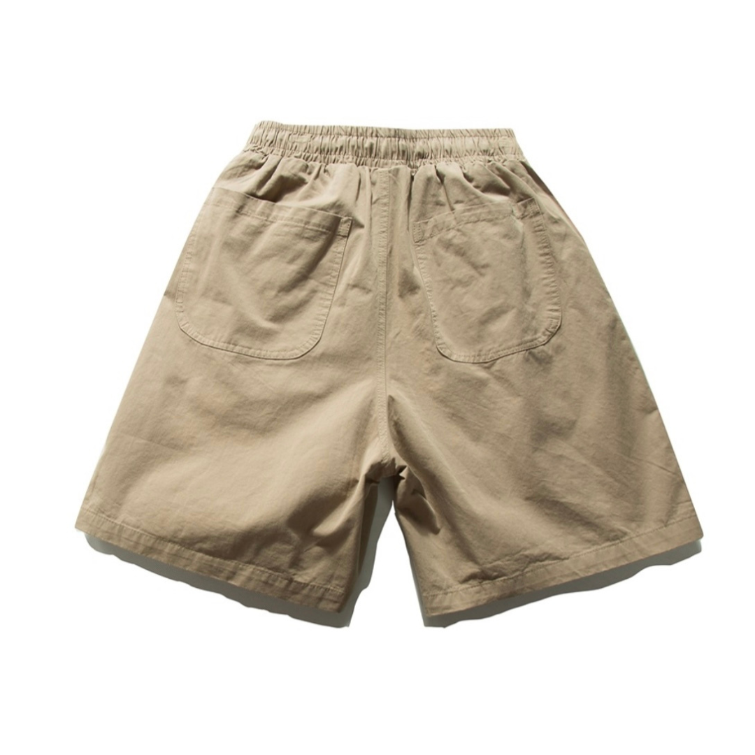 ライトコットン イージーワイド ショートパンツ N379