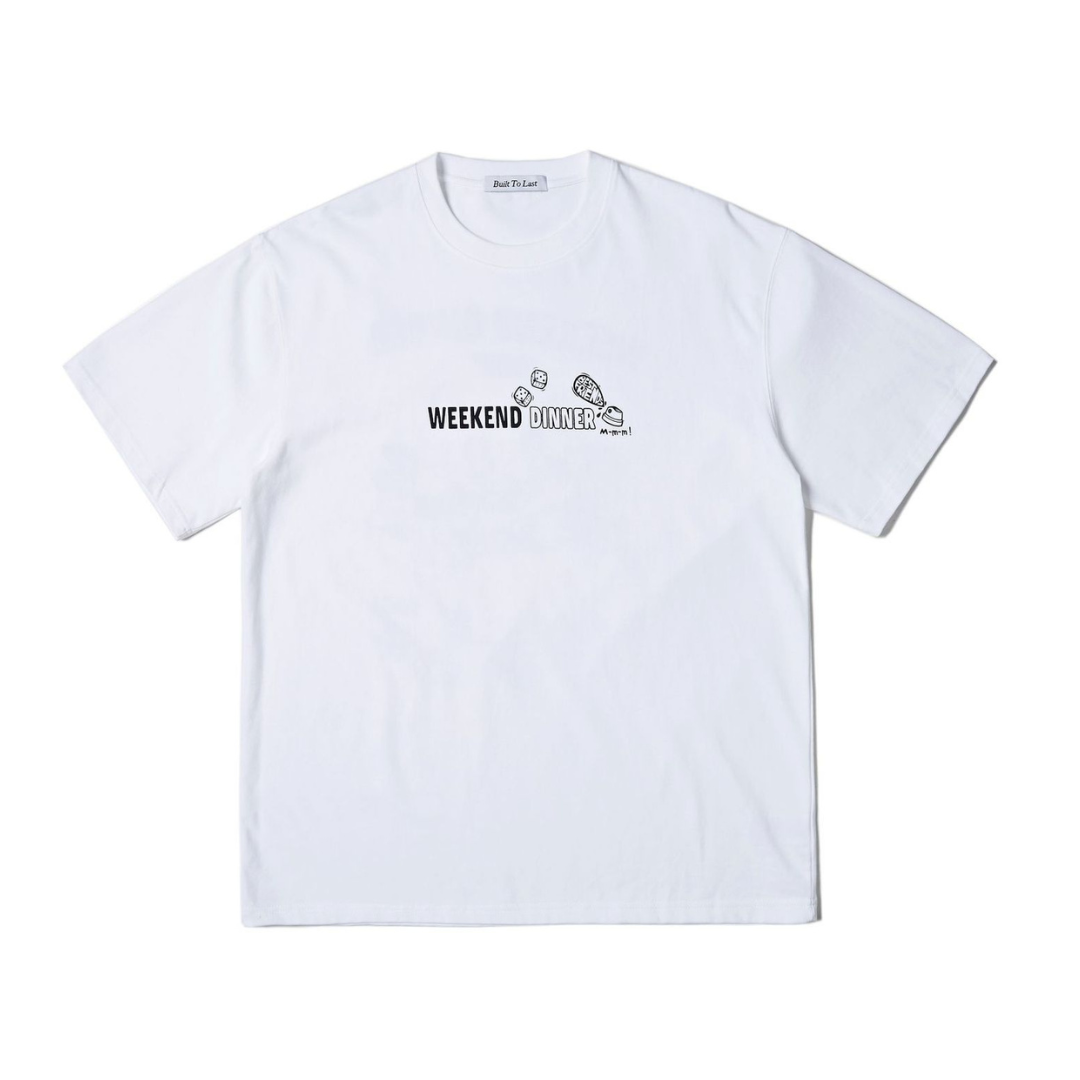 【WEEKEND DINNER】プリントTシャツ N280