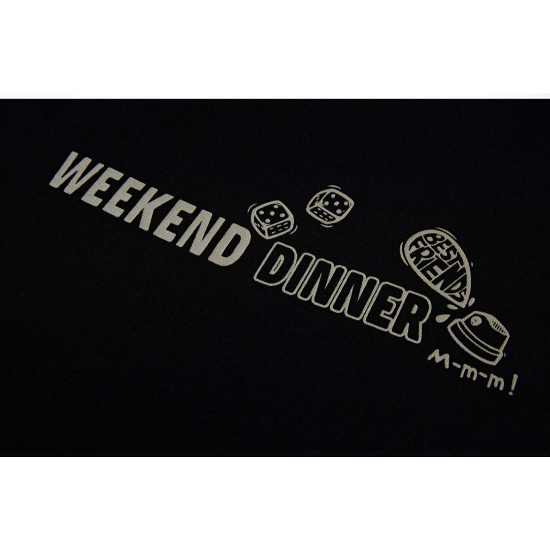 【WEEKEND DINNER】プリントTシャツ N280