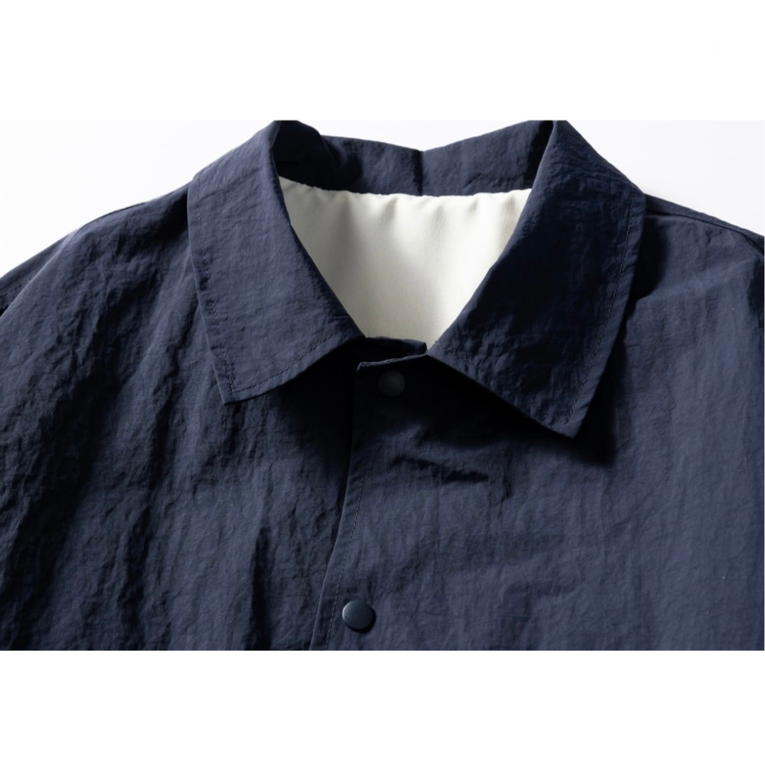 Minimal Nylon Coach Jacket N094