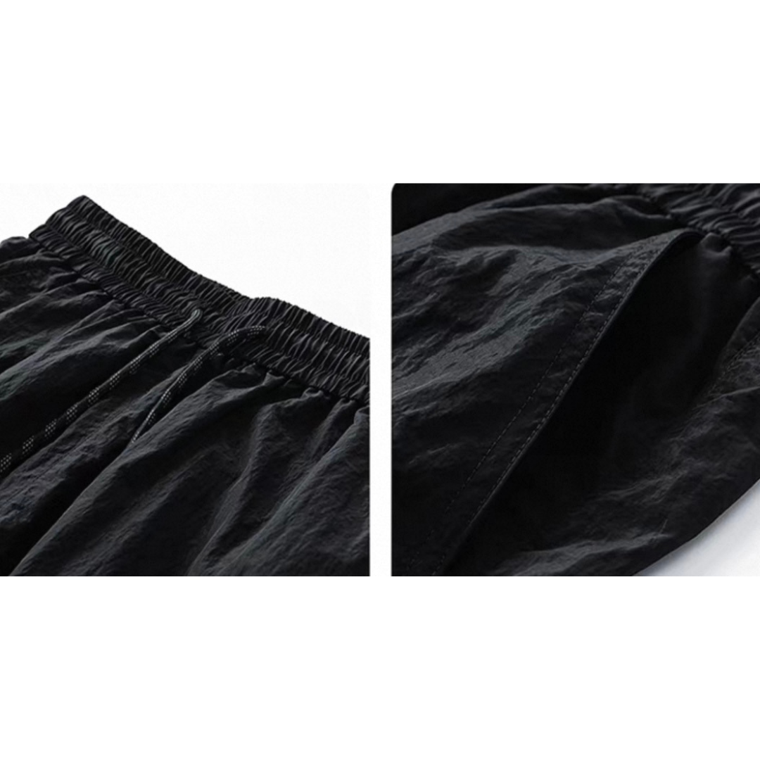 バイカラーサイド ナイロン ショートパンツ N427