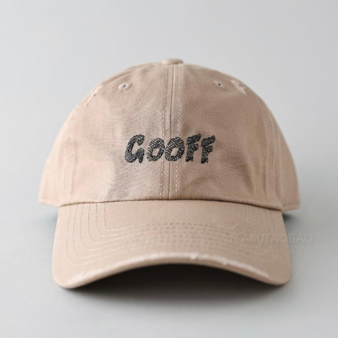 【Gooff】6パネル キャップ N477