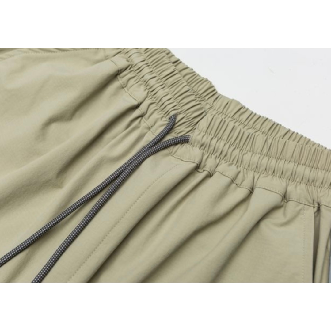ラインパイピング ハイストレッチ ショートパンツ N345