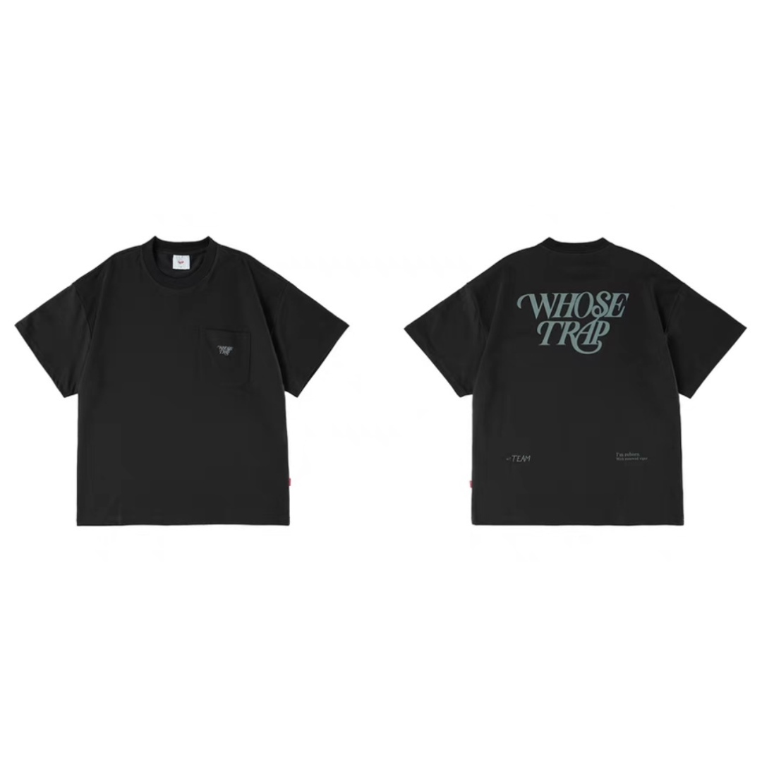 【WHOSE TRAP】プリントTシャツ N330