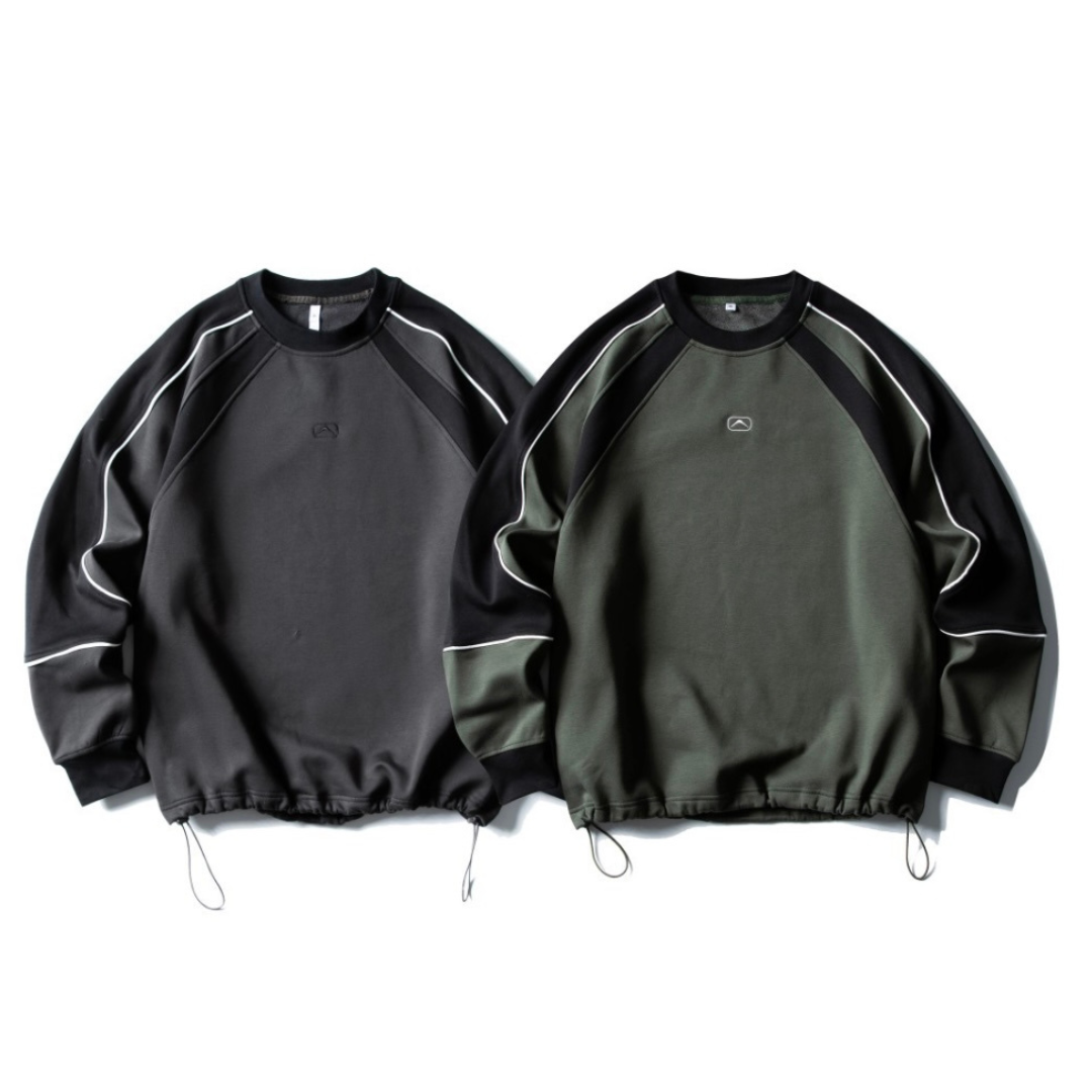 スリーブライン クルーネックプルオーバー N898