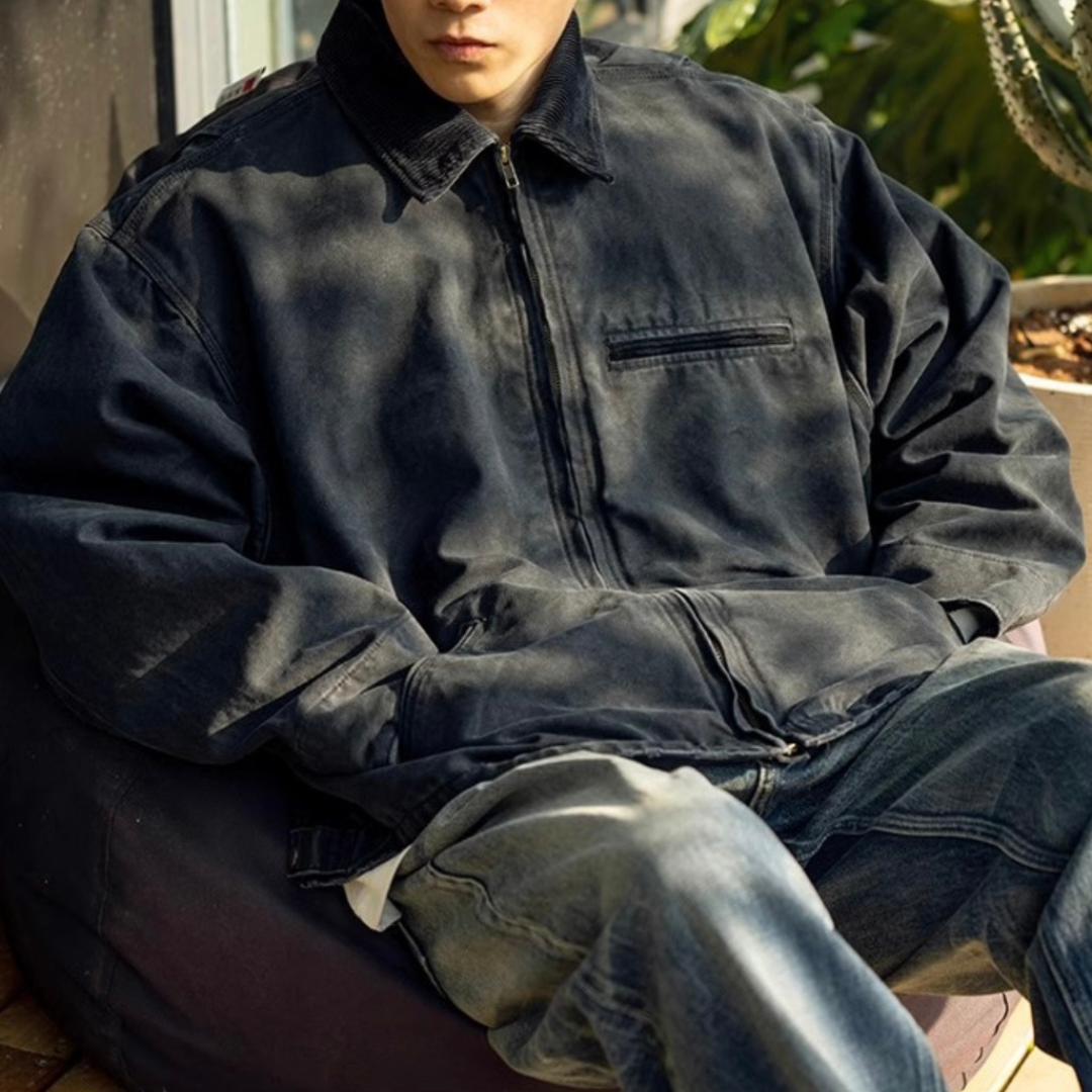 Damage Trucker Zip Jacket N160