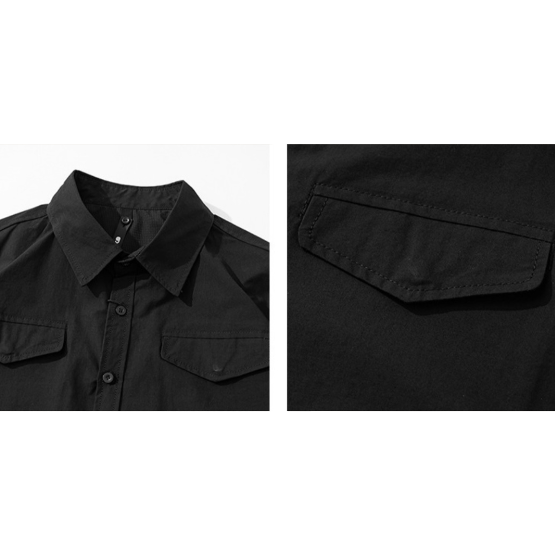 Cotton nylon M65 shirt jacket N238