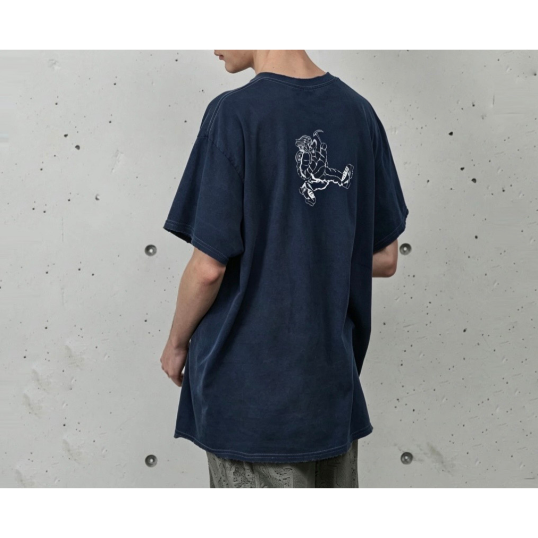 【BIGROCKCANDY】ロゴ&バックプリント Tシャツ N1442
