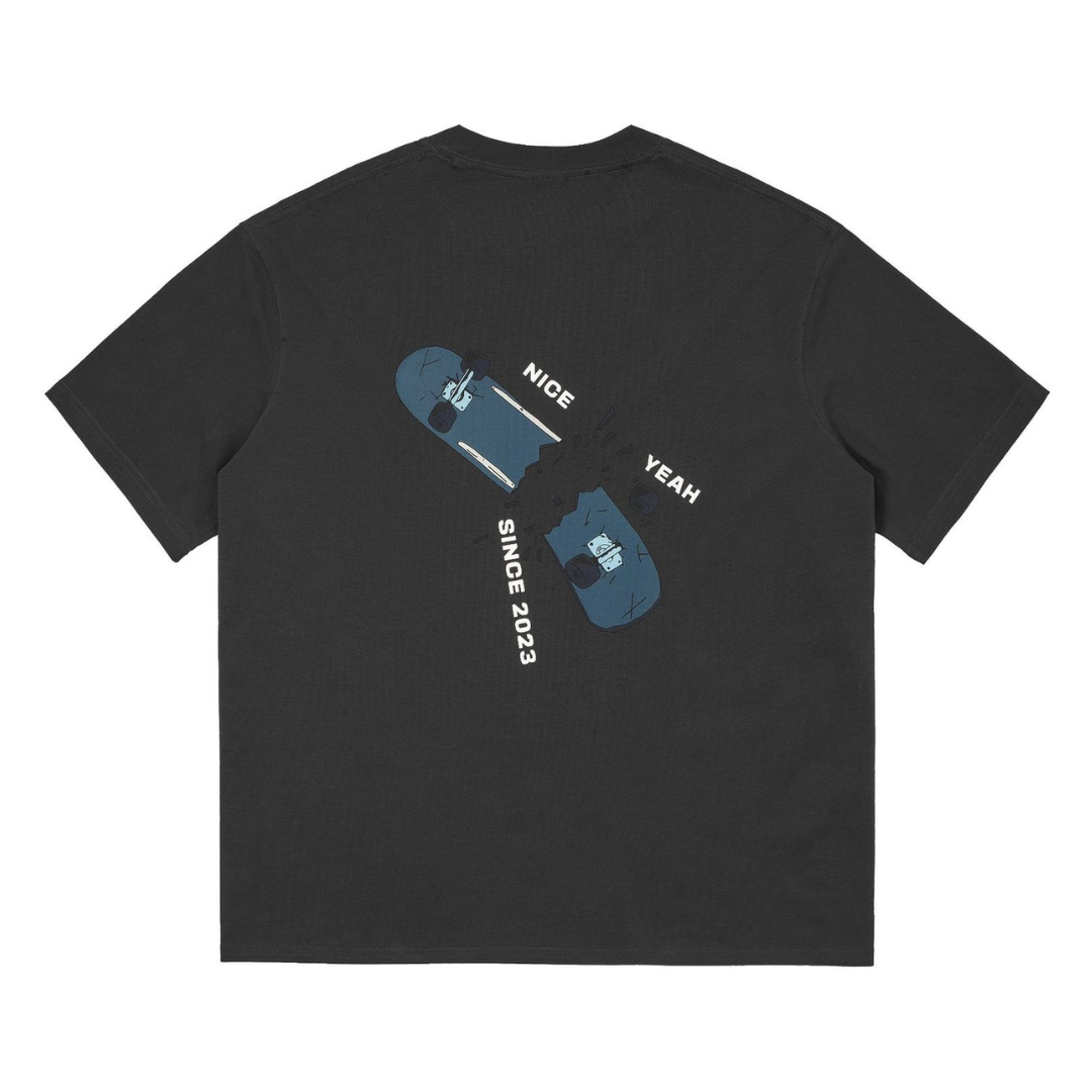 【NICE YEAH】高機能ソロナブレンド プリントTシャツ N279