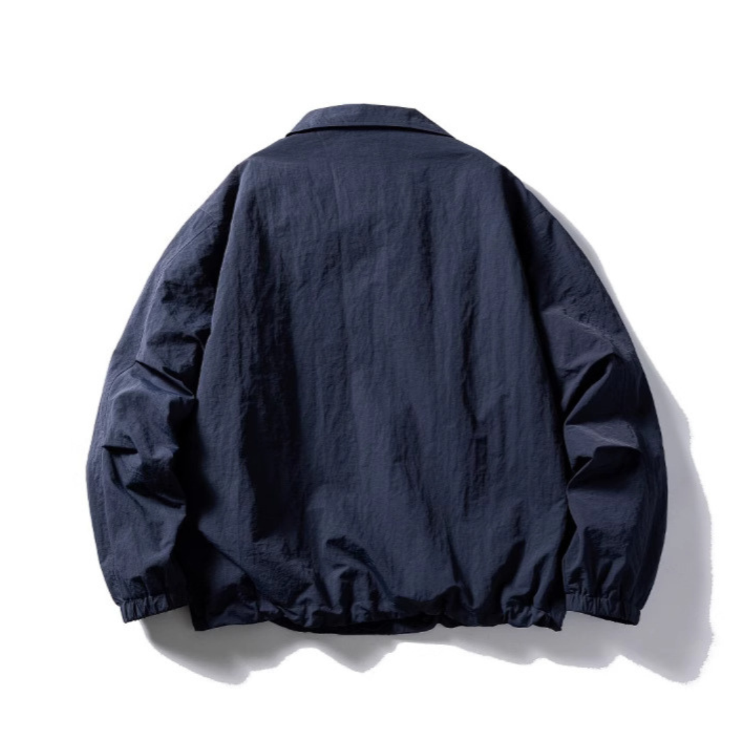 Minimal Nylon Coach Jacket N094