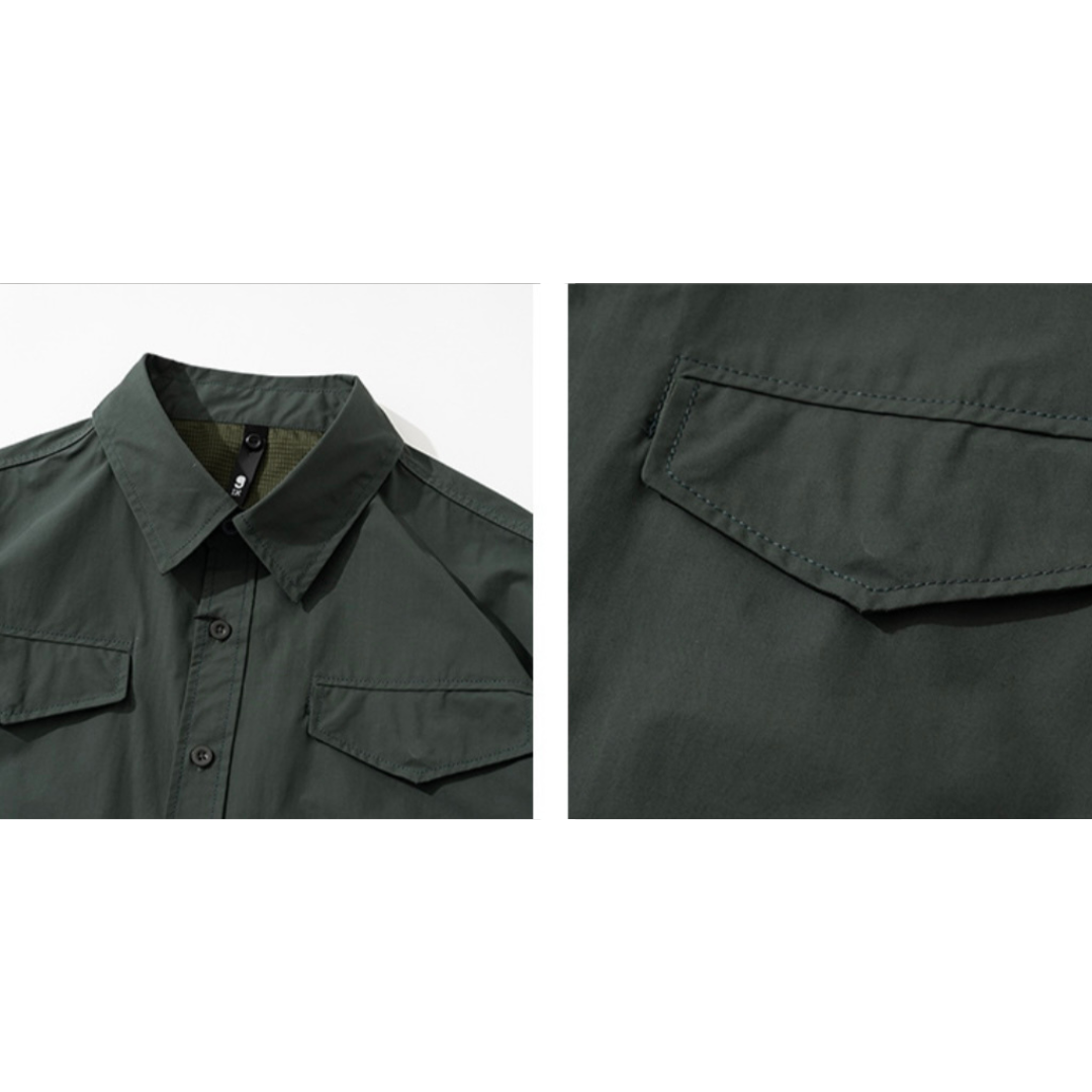 Cotton nylon M65 shirt jacket N238
