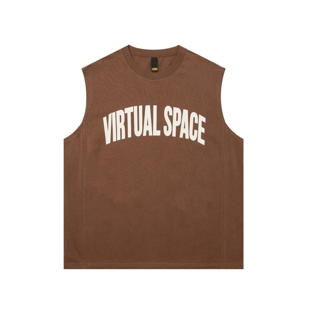 【VIRTUAL SPACE】ノースリーブ Tシャツ N490