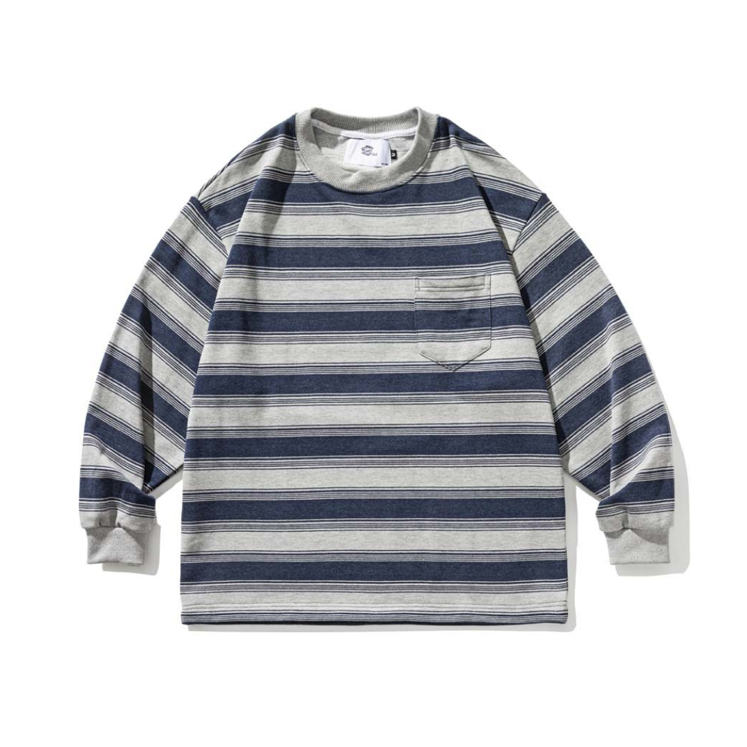 マルチボーダー ロングスリーブ Tシャツ N134