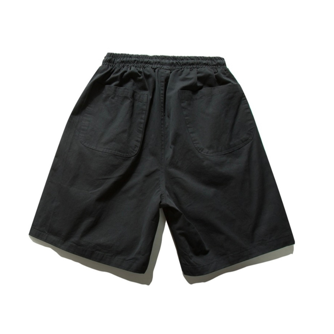 ライトコットン イージーワイド ショートパンツ N379