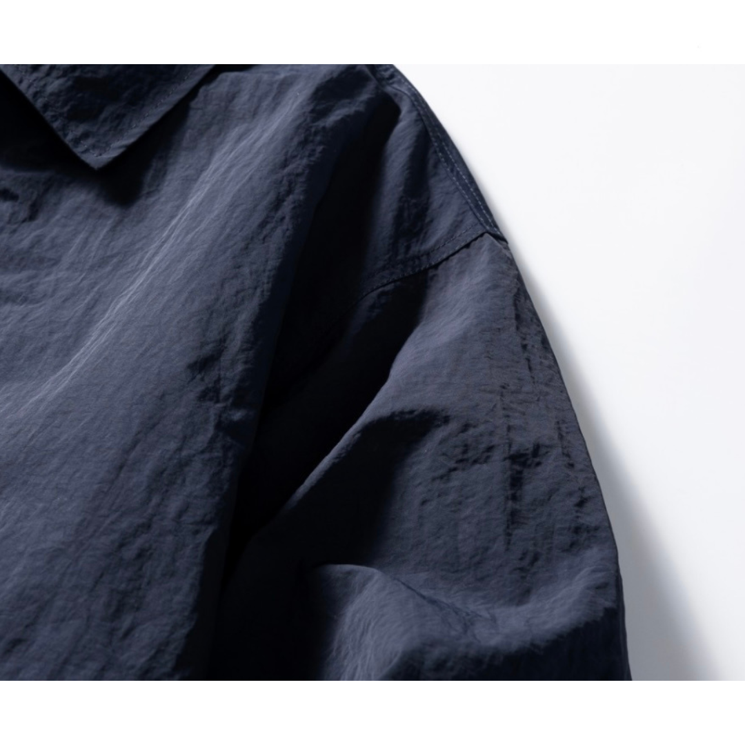 Minimal Nylon Coach Jacket N094
