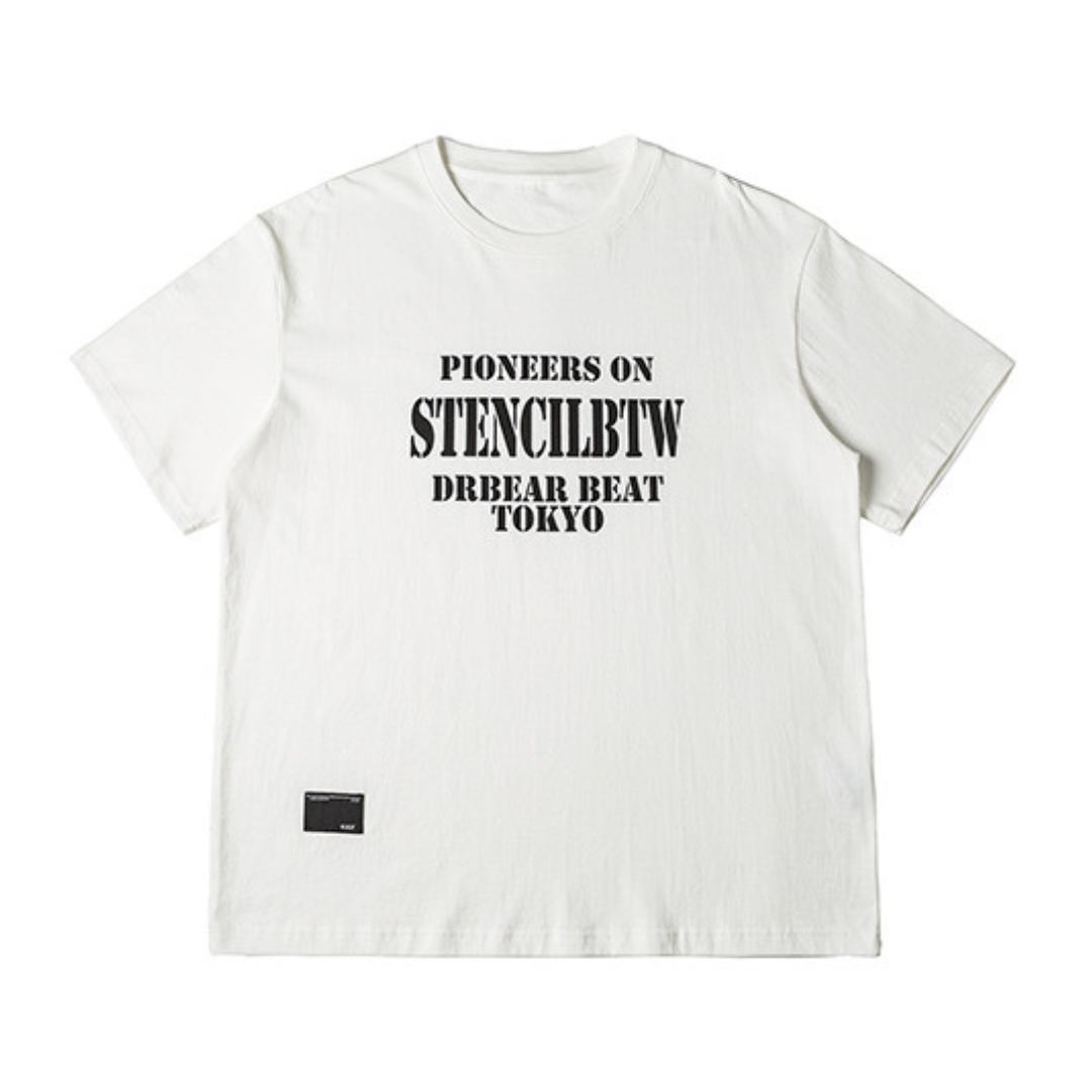 【STENCILBTW】プリントTシャツ N220