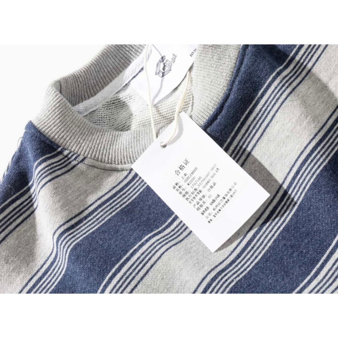 マルチボーダー ロングスリーブ Tシャツ N134