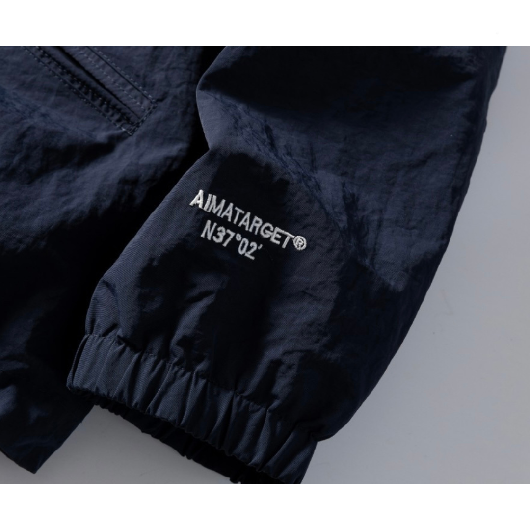 Minimal Nylon Coach Jacket N094