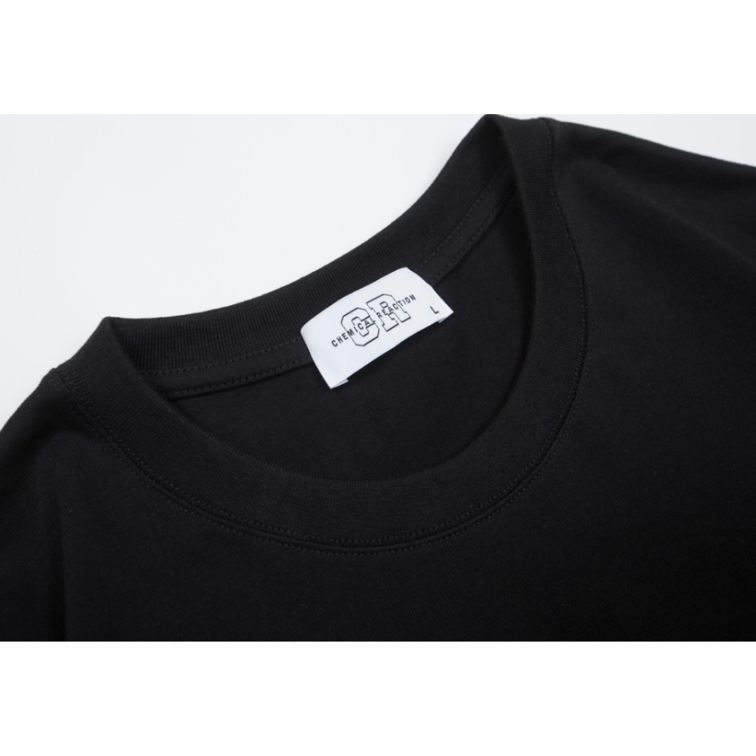 CHEMICAL REACTION ロゴプリント 長袖Tシャツ N105