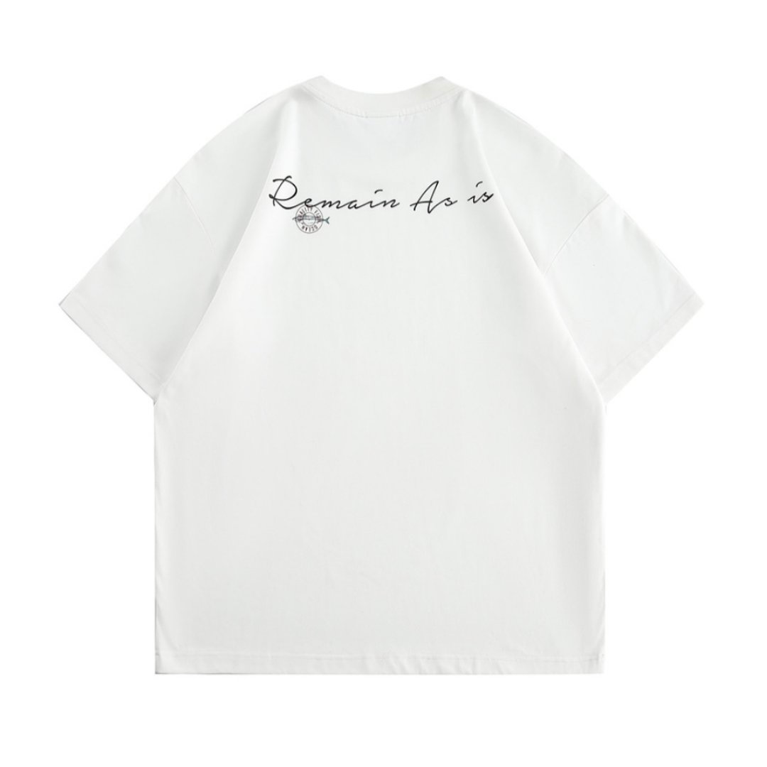 【Remain As is】レタード プリントTシャツ N328