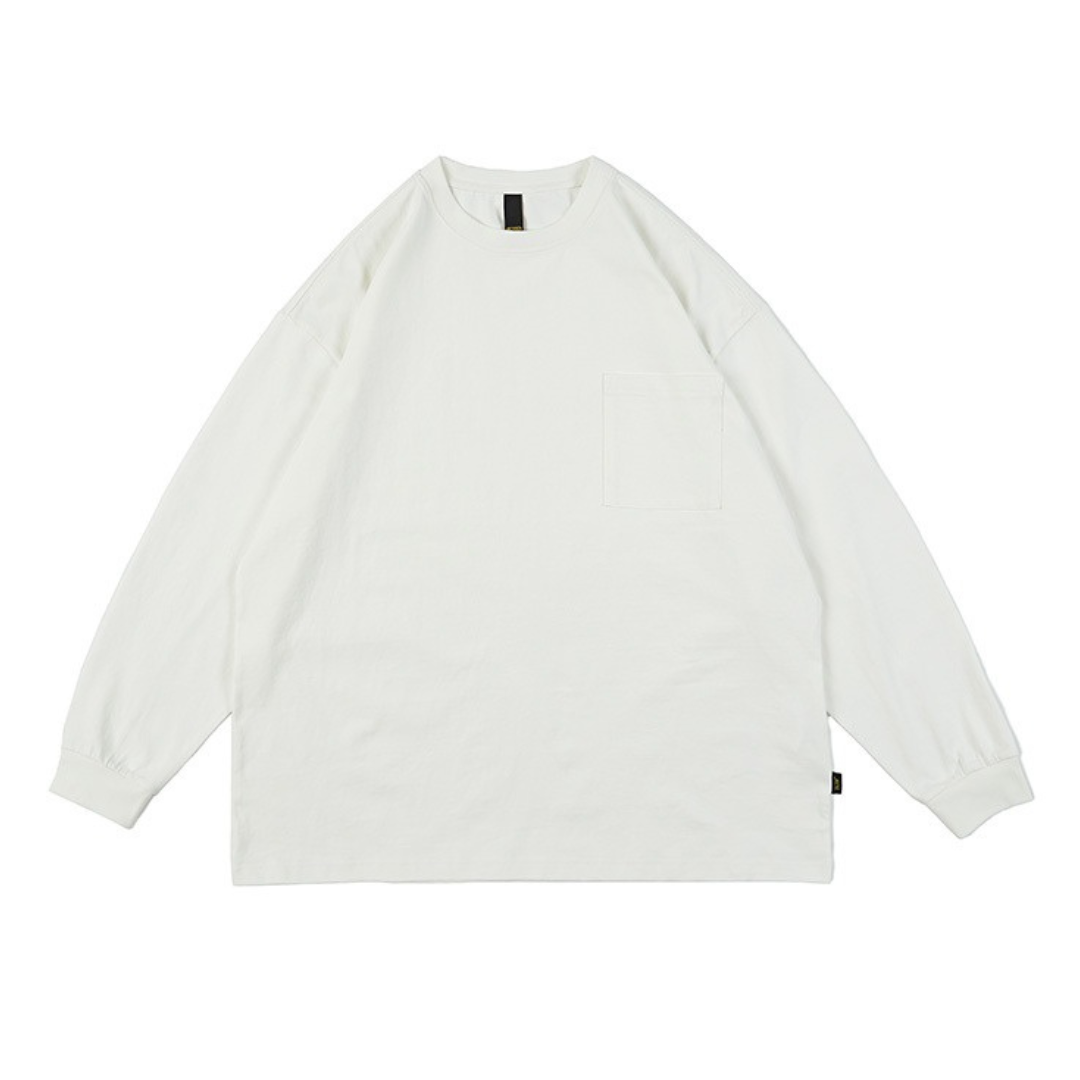 ヘビーウェイト オーバーサイズ ロングスリーブ Tシャツ N085
