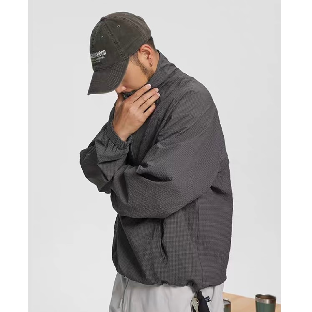 ミニリップ ハーフジップ ジャケット N150
