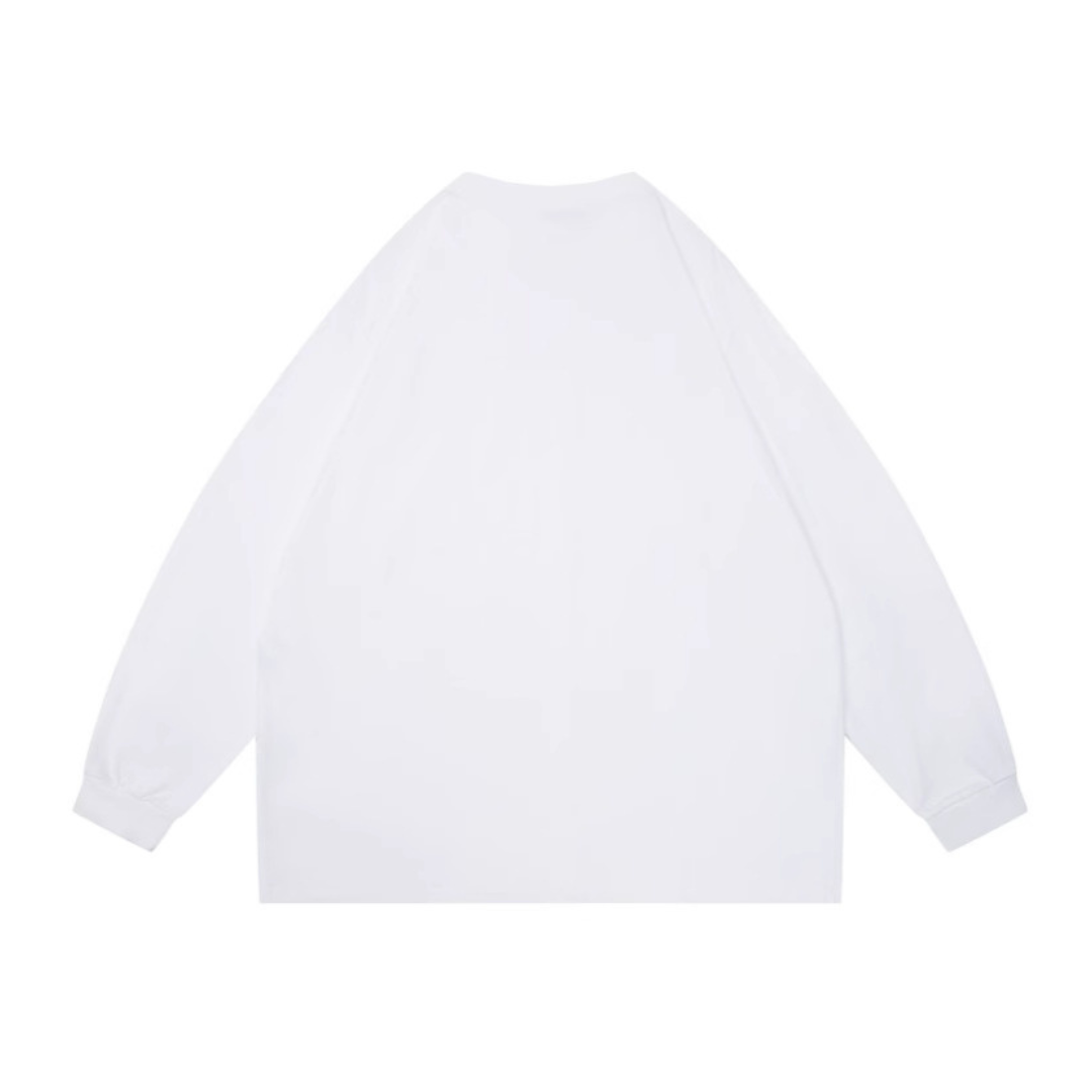 CHEMICAL REACTION ロゴプリント 長袖Tシャツ N105