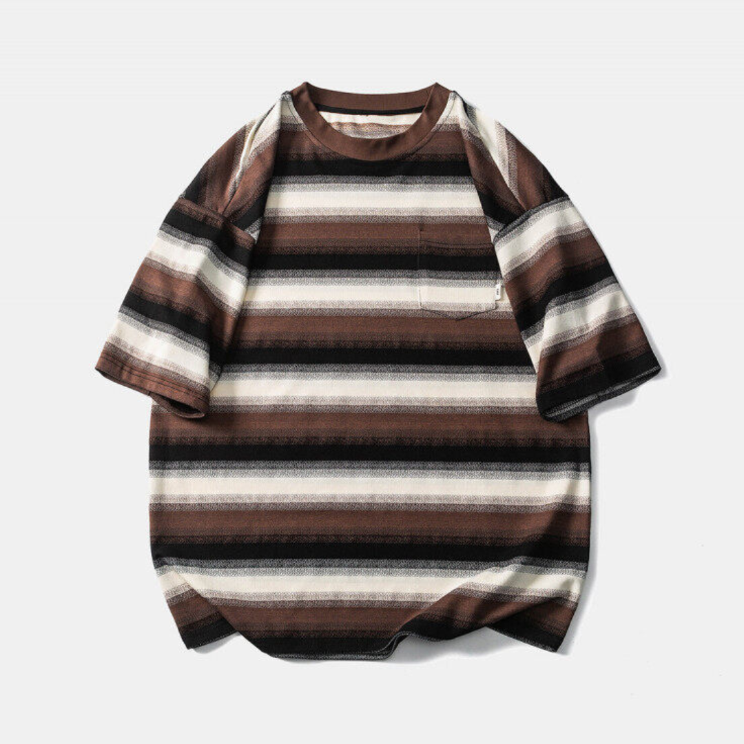 グラデーションボーダー Tシャツ N358