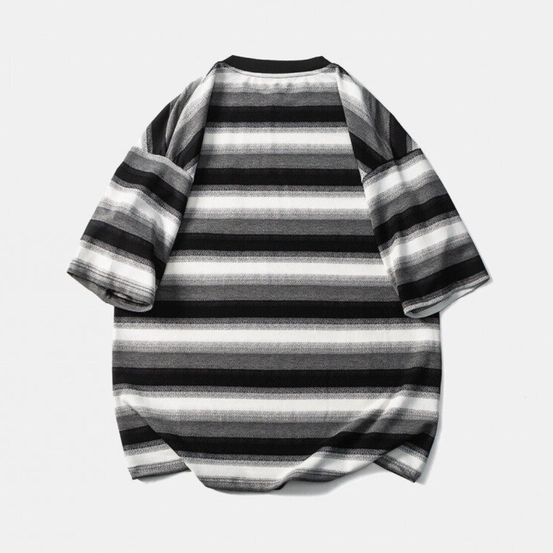 グラデーションボーダー Tシャツ N358