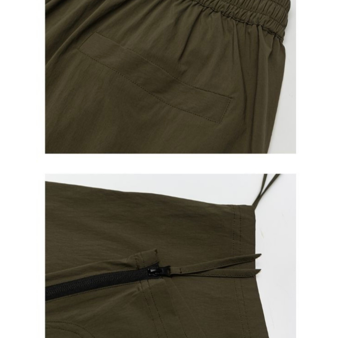 サイドジップ ハイストレッチ ショートパンツ N344