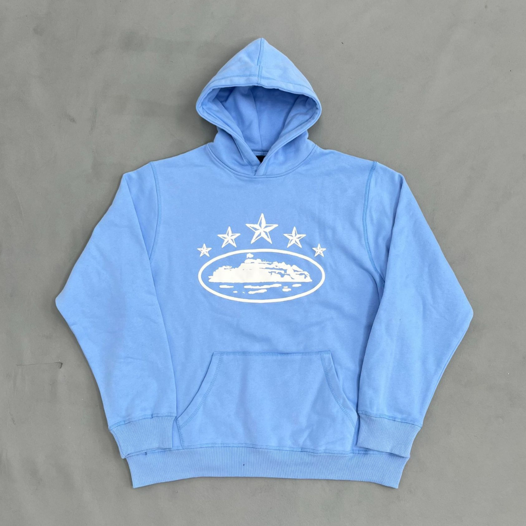 Island Print Sweat Hoodie N056