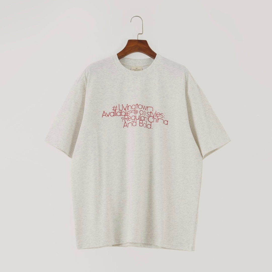 【LivingTown】プリントTシャツ N439