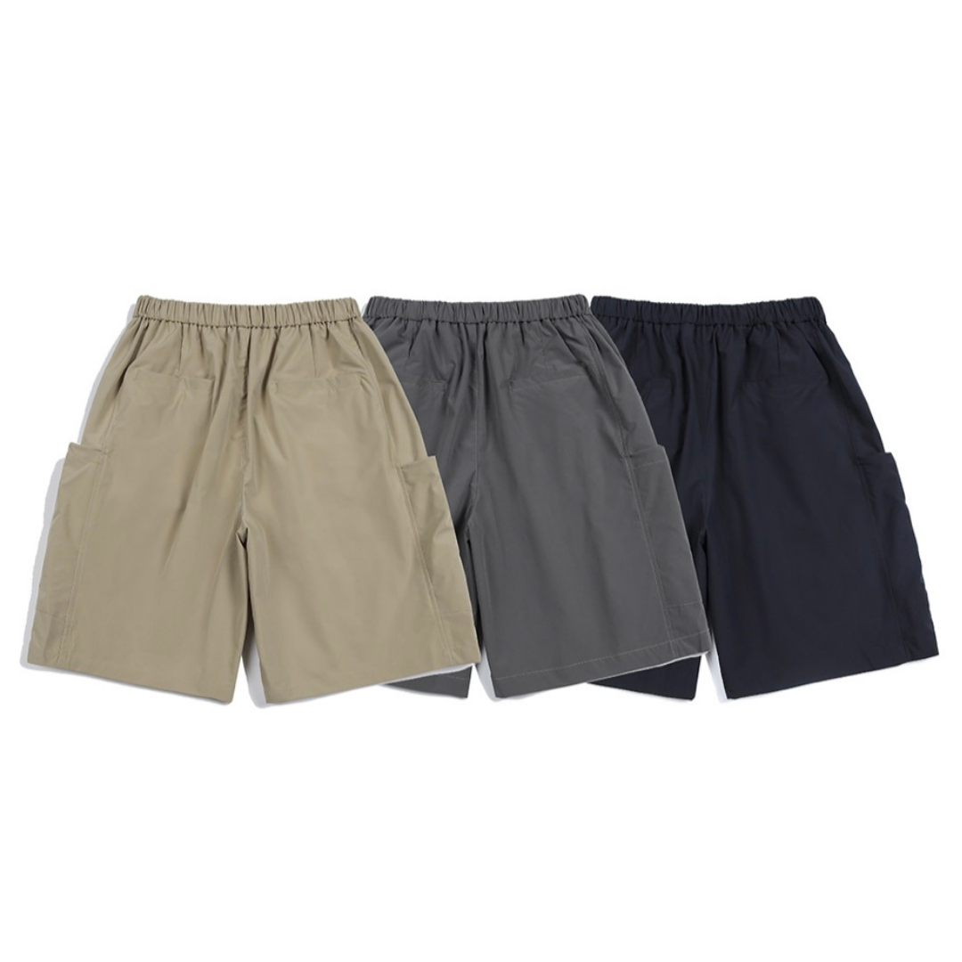 ポリエステル サイドポケット ショートパンツ(セットアップ可) N399