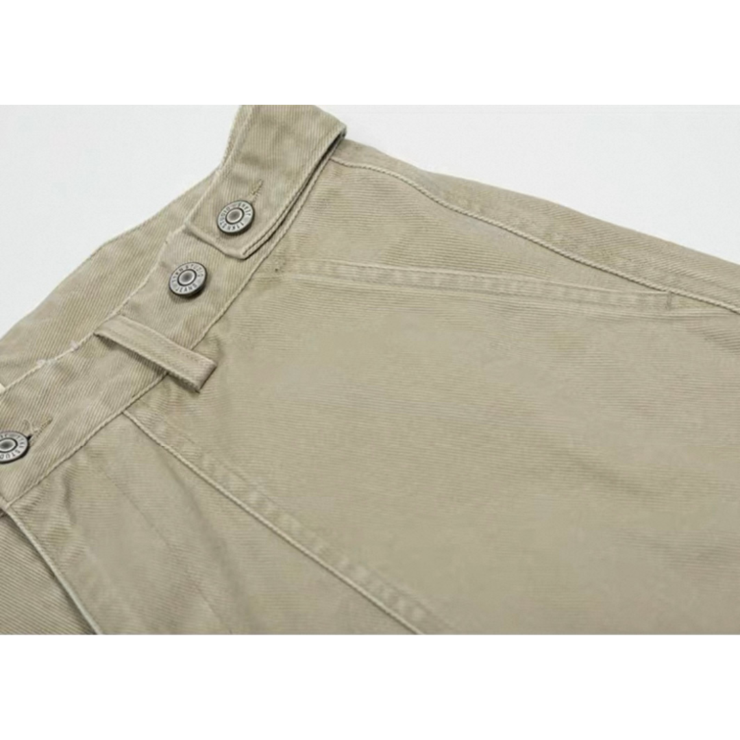 コットンツイル クロッブド カーゴパンツ N512