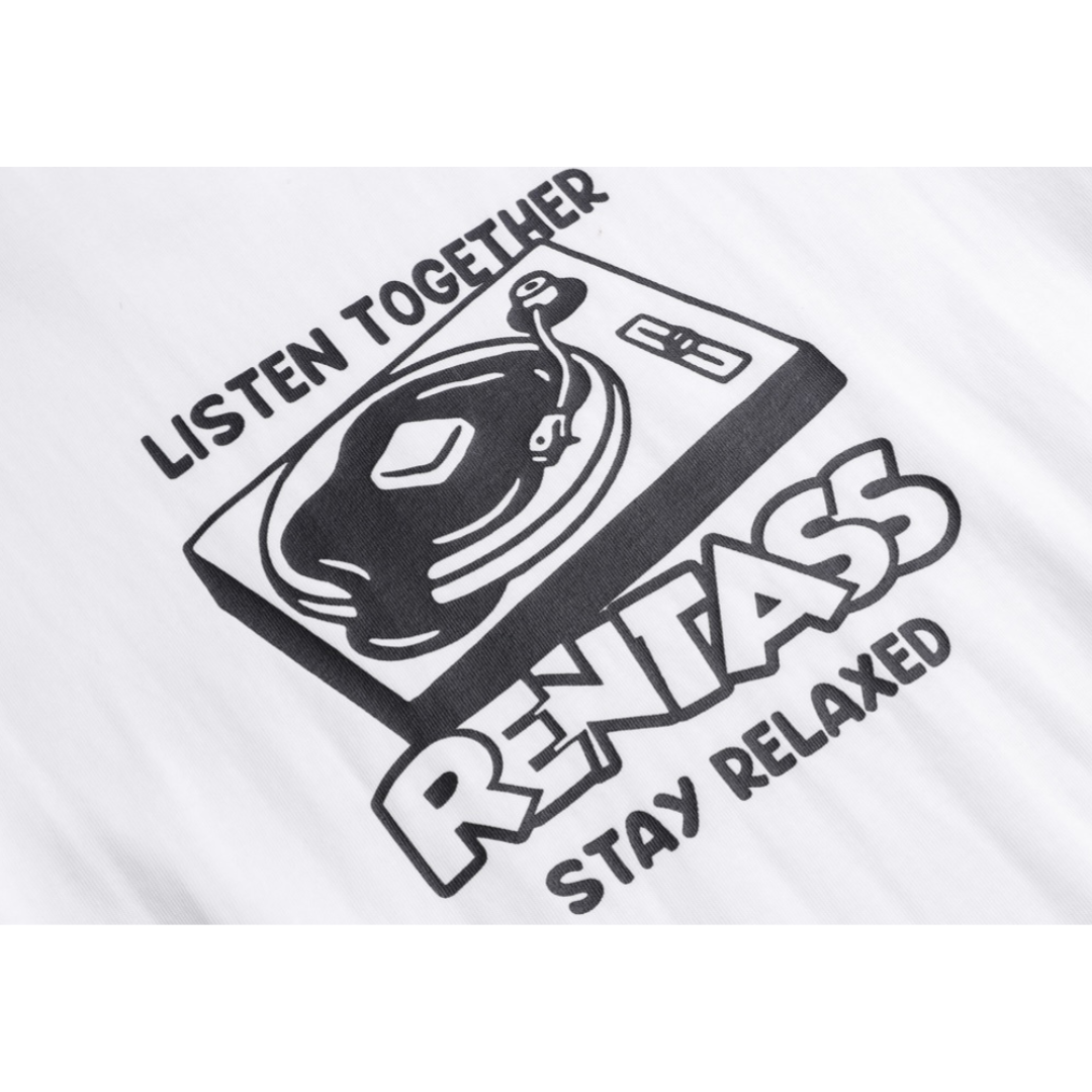 【RENTASS】POPプリント Tシャツ N433