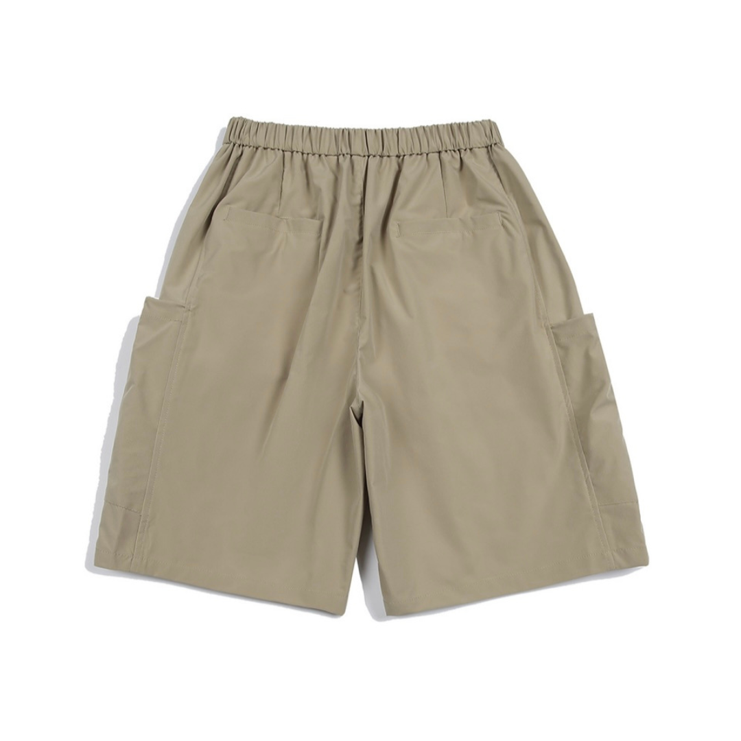 ポリエステル サイドポケット ショートパンツ(セットアップ可) N399