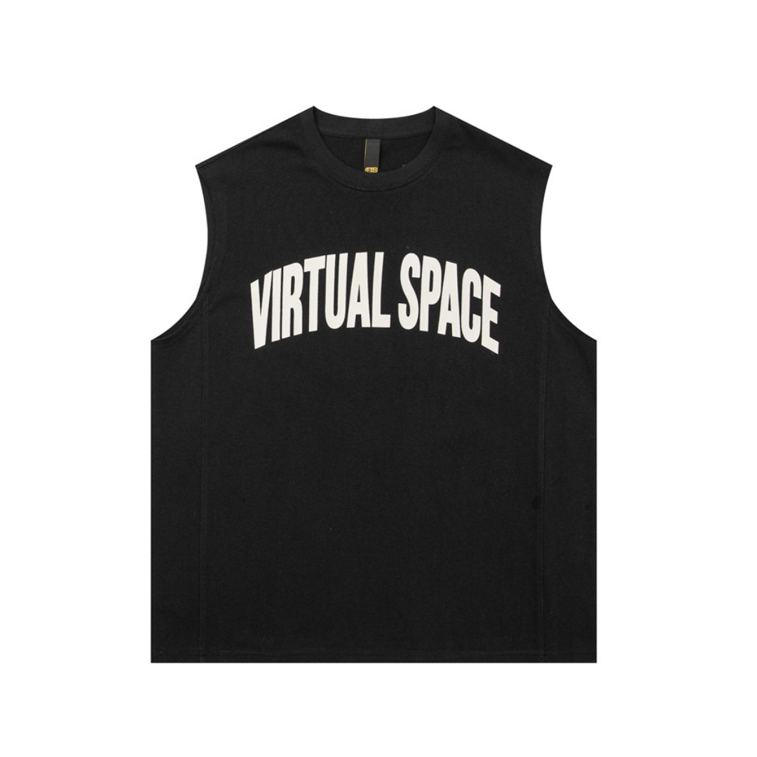【VIRTUAL SPACE】ノースリーブ Tシャツ N490