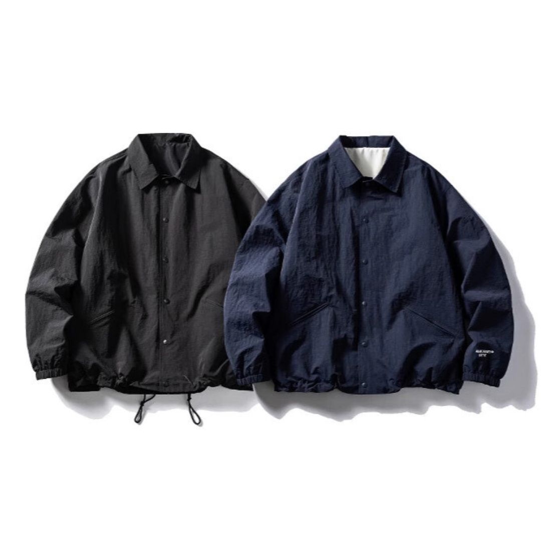 Minimal Nylon Coach Jacket N094