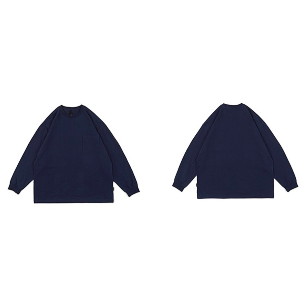ヘビーウェイト オーバーサイズ ロングスリーブ Tシャツ N085