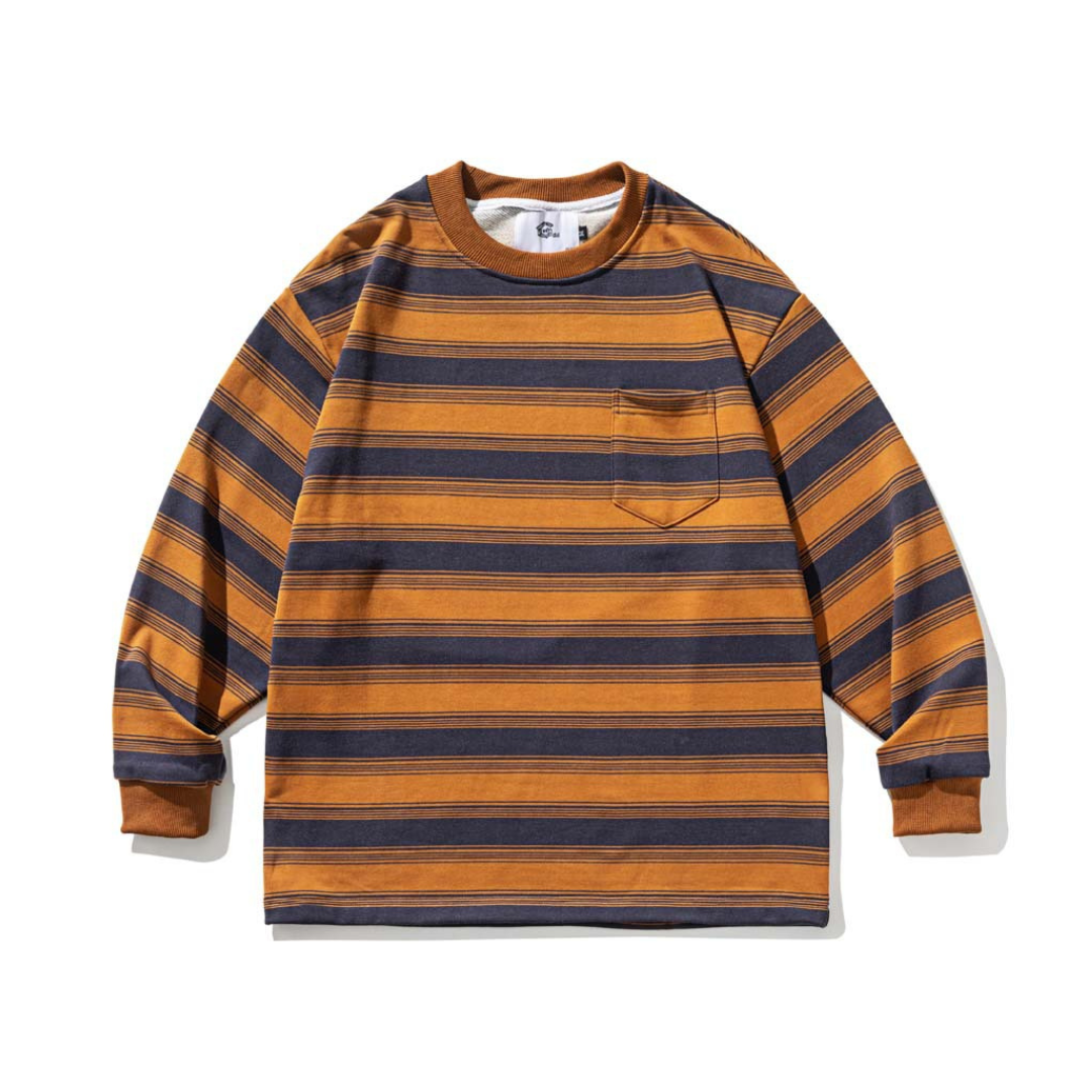 マルチボーダー ロングスリーブ Tシャツ N134