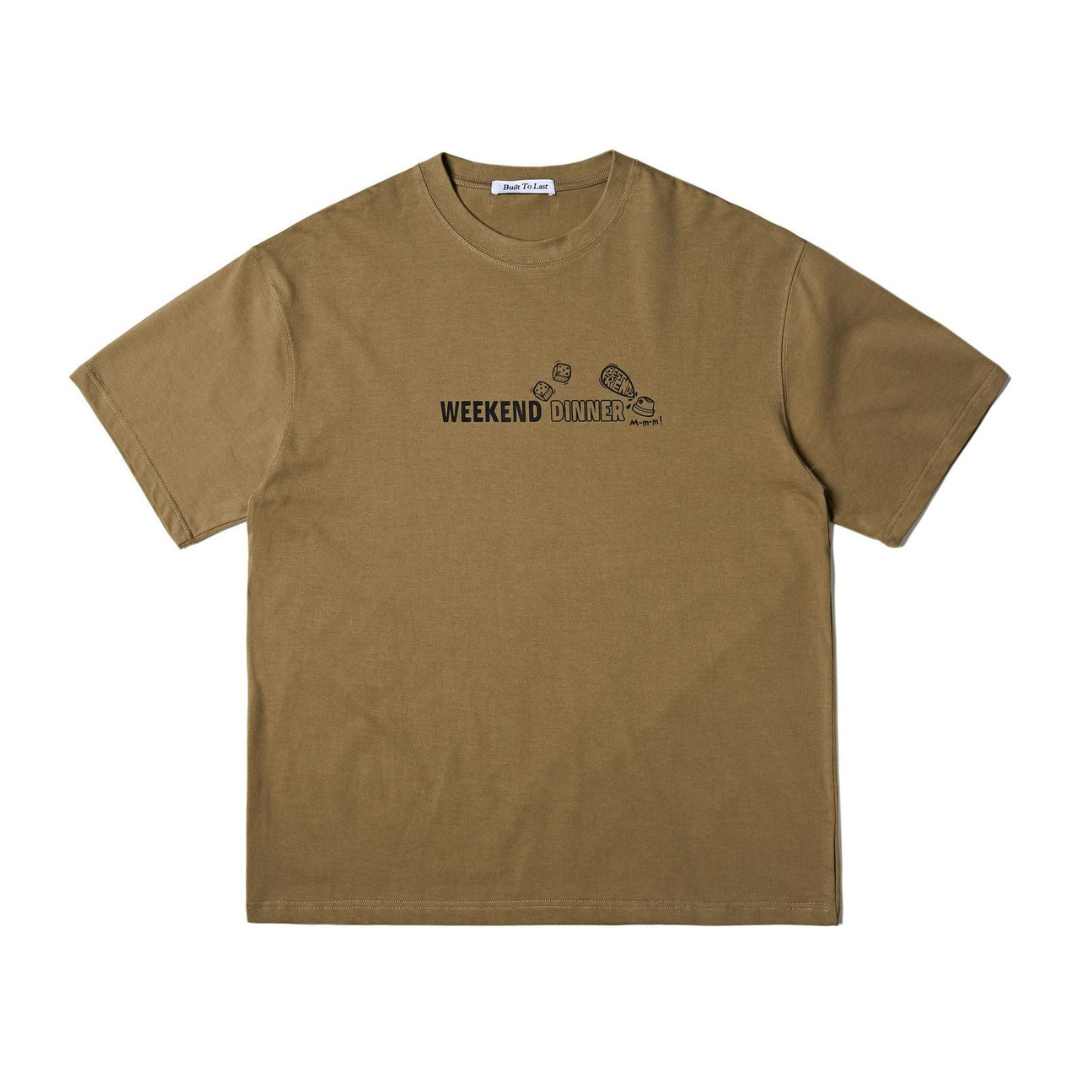 【WEEKEND DINNER】プリントTシャツ N280