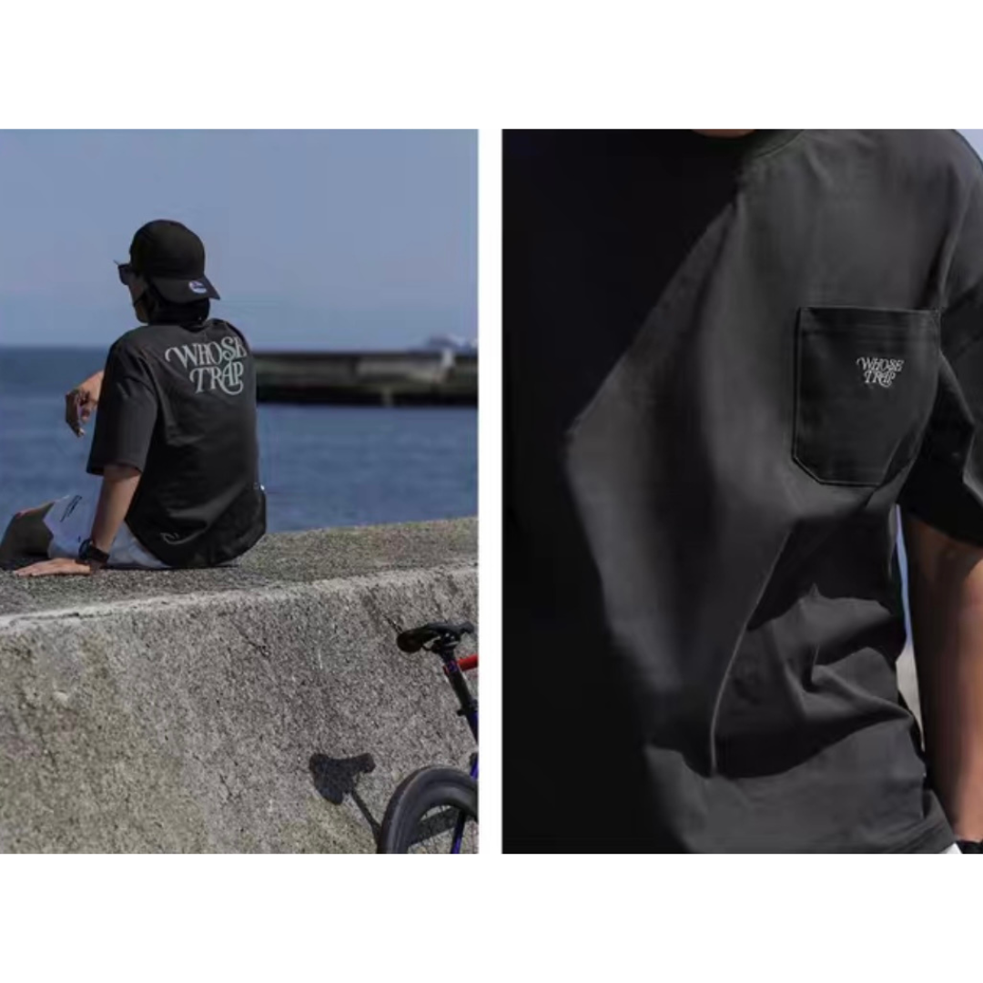 【WHOSE TRAP】プリントTシャツ N330